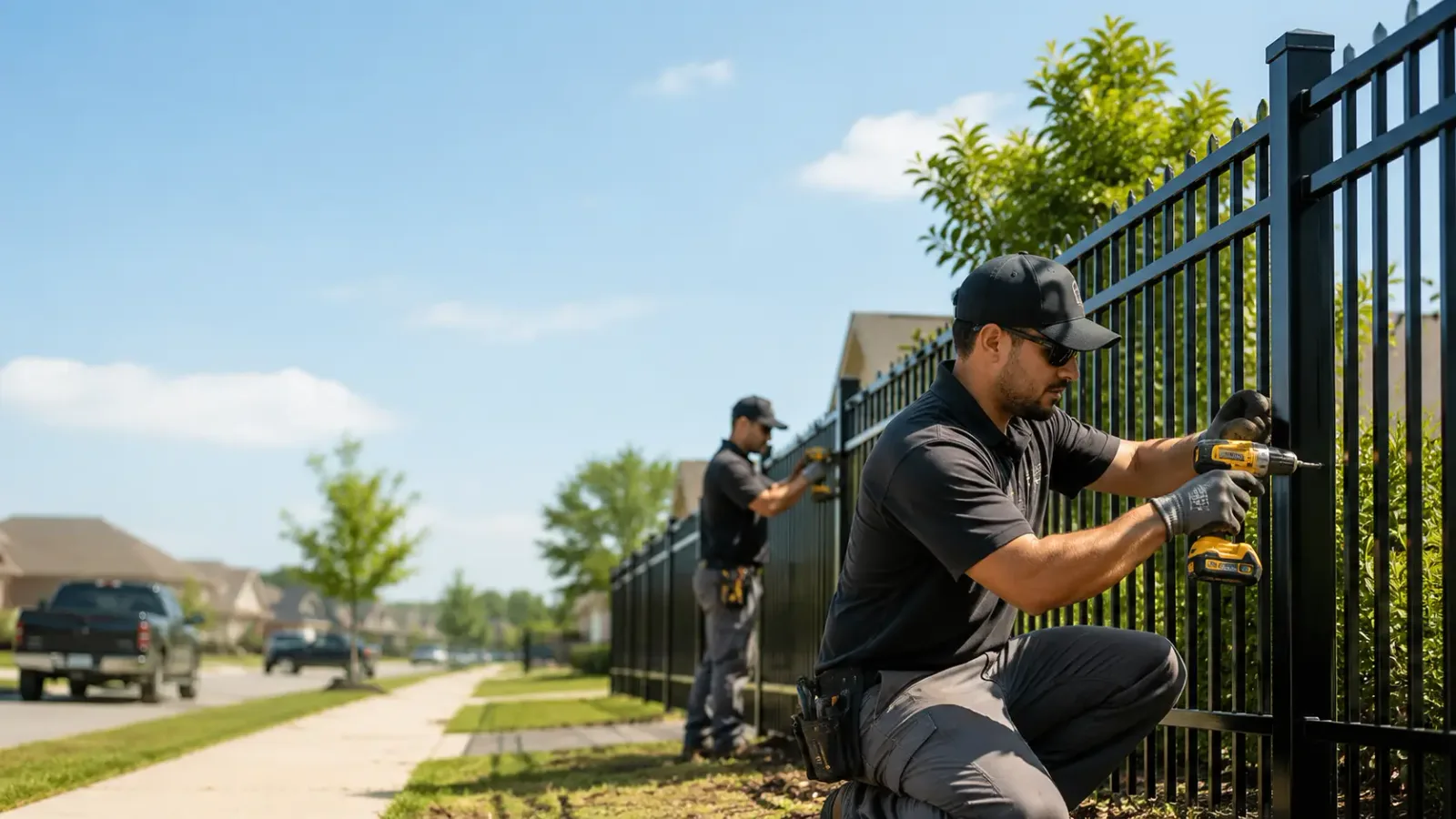 Metal Fence Installation in Hanover, WV